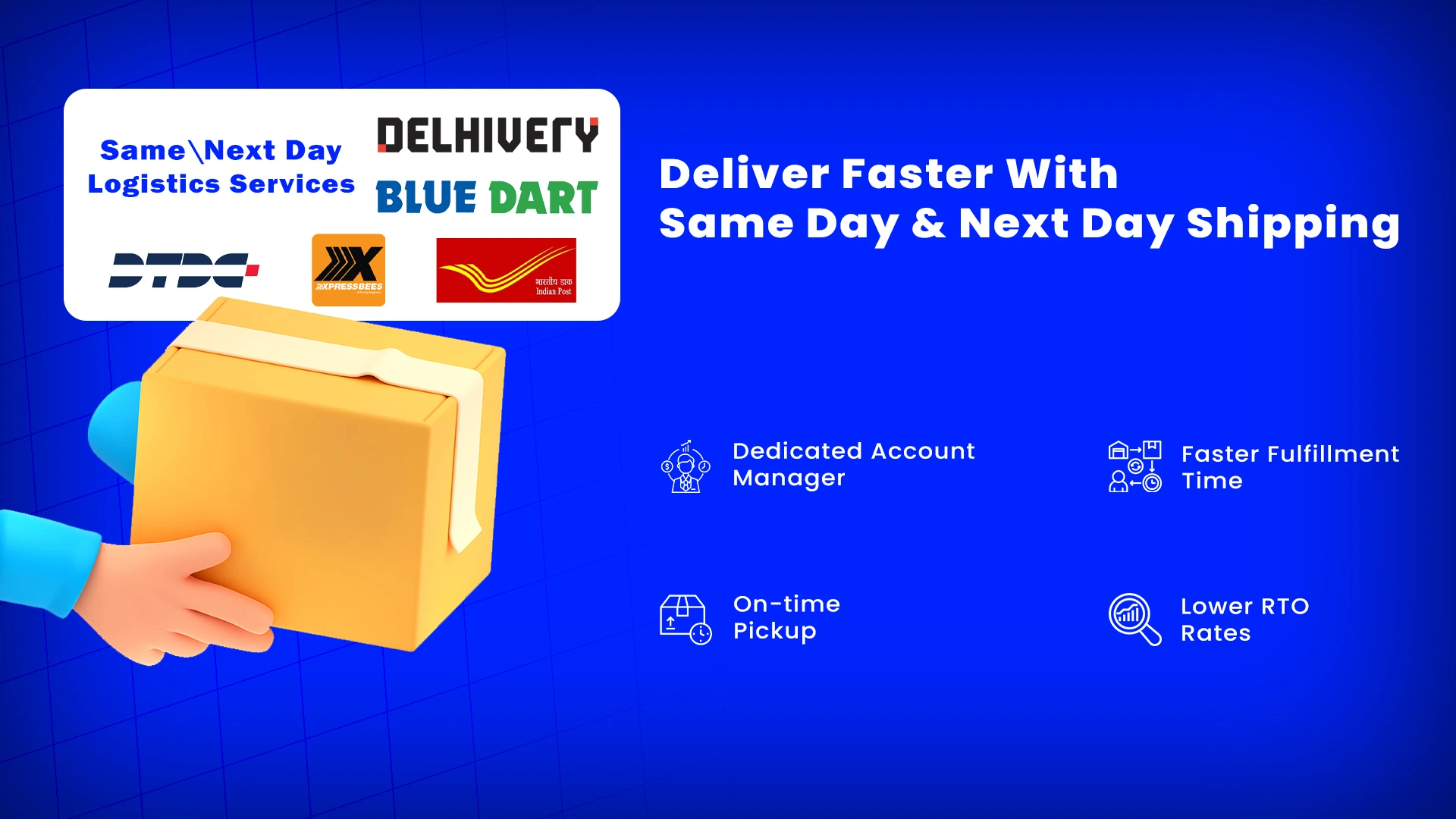 Same-Day Delivery & Faster COD Processing
