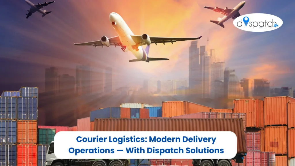Courier Logistics Modern Delivery Operations — With Dispatch Solutions